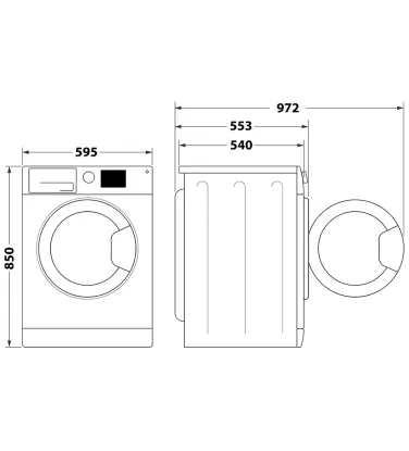 Стиральная машина Indesit OMTWE71252SEU   - 1