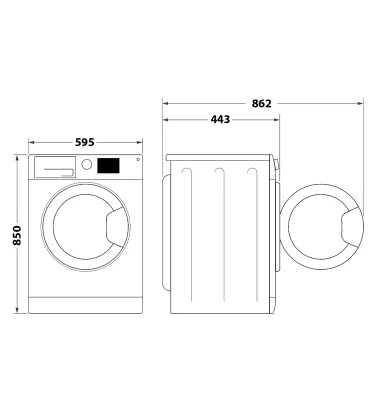 Пральна машина Indesit OMTWSE 61293 WK UA