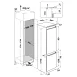 Встраиваемый холодильник Indesit  INC18 T311